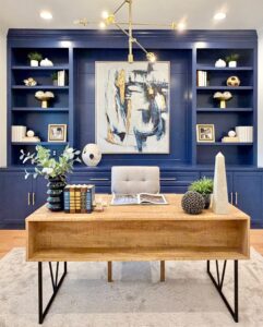 Blue color scheme